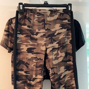 SHEIN outfit set shirt and pants new never worn